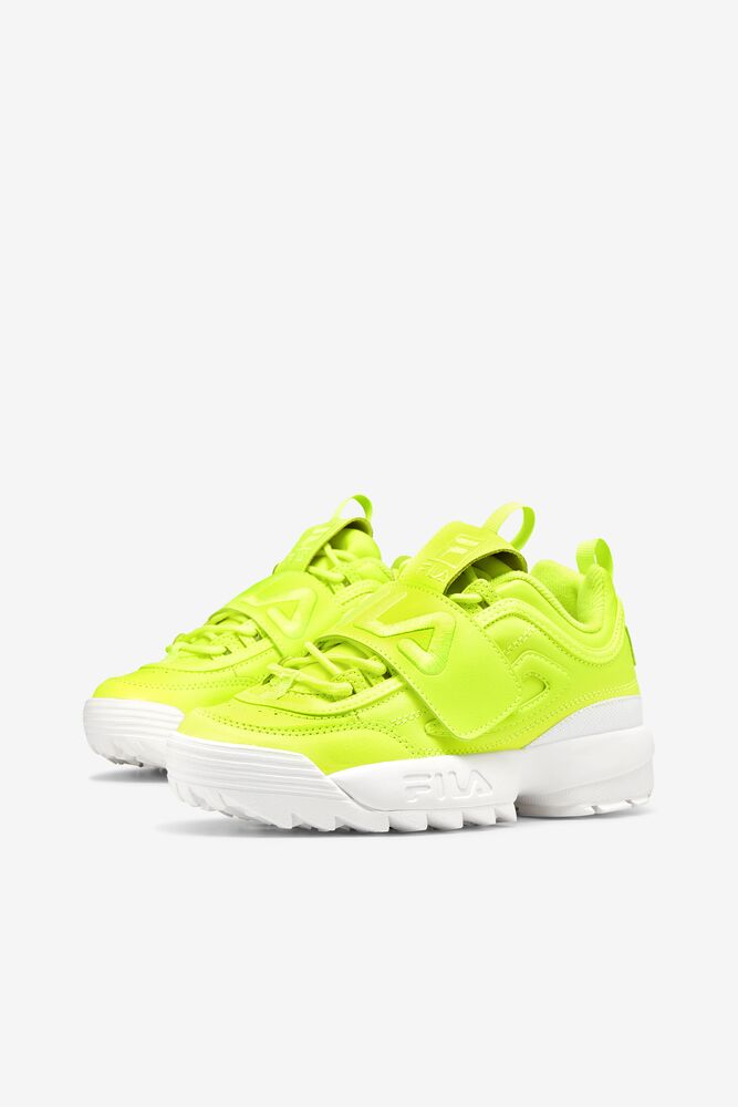 Fila Disruptor 2 Applique Sneakers Amarillo Amarillo Blancas | VENR02698