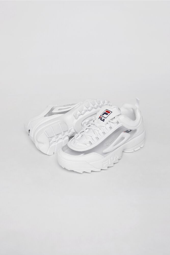 Fila Disruptor 2 Clear Sneakers Wht/Fnvy/Fred | IMTY16427