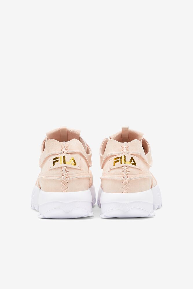 Fila Disruptor 2 Deconstructed Sneakers Doradas Blancas | QYCS96873