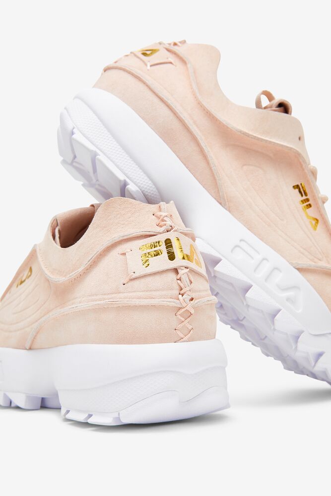 Fila Disruptor 2 Deconstructed Sneakers Doradas Blancas | QYCS96873