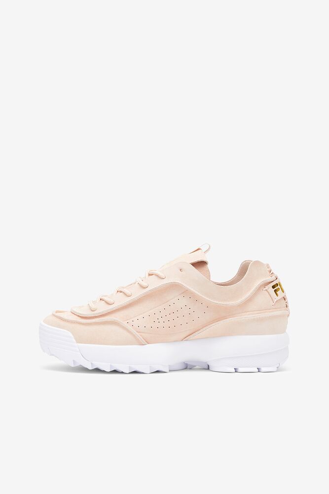 Fila Disruptor 2 Deconstructed Sneakers Doradas Blancas | QYCS96873