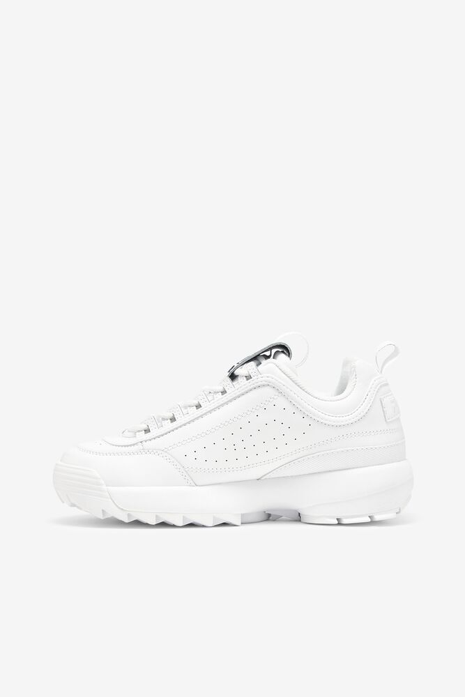 Fila Disruptor 2 Embroidery Sneakers Wht/Fnvy/Fred | JPGY97463