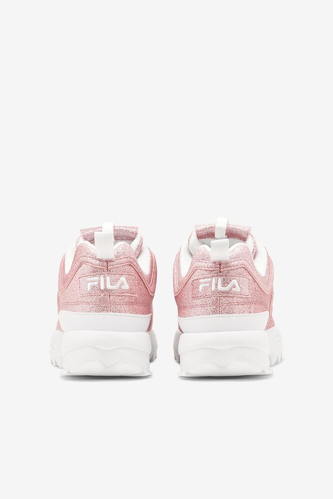 Fila Disruptor 2 Glimmer Sneakers Rosas Rosas Blancas | TXKZ50716