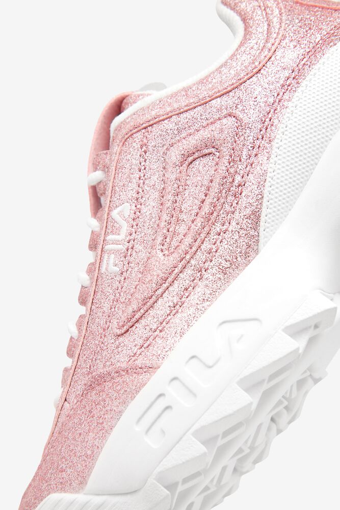 Fila Disruptor 2 Glimmer Sneakers Rosas Rosas Blancas | TXKZ50716