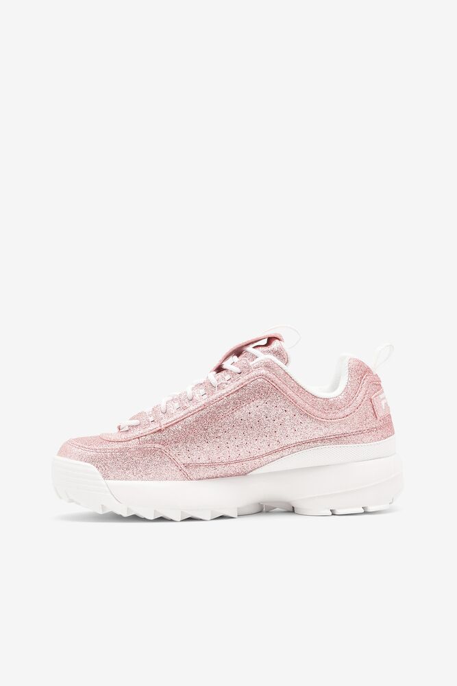 Fila Disruptor 2 Glimmer Sneakers Rosas Rosas Blancas | TXKZ50716