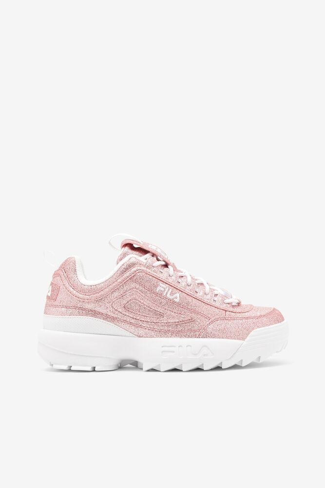 Fila Disruptor 2 Glimmer Sneakers Rosas Rosas Blancas | TXKZ50716