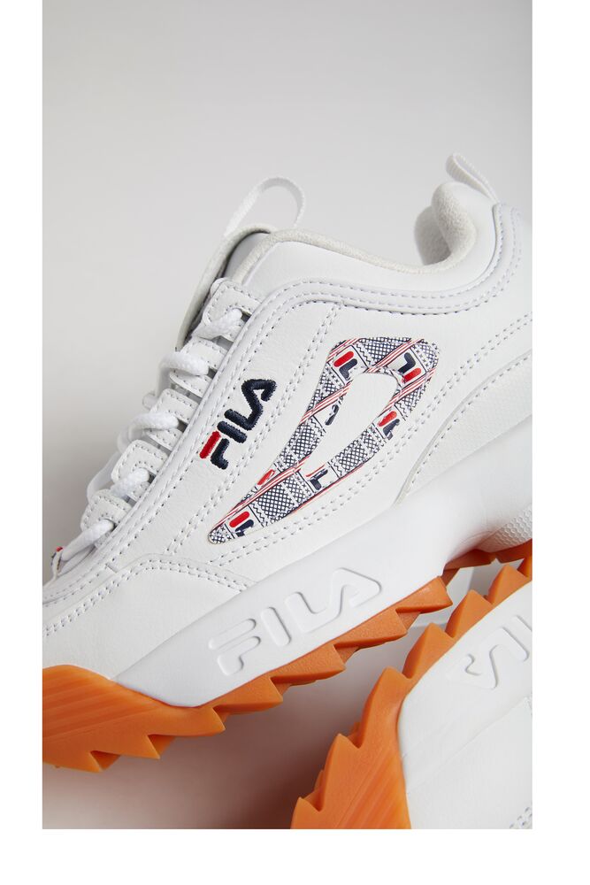 Fila Disruptor 2 Haze Sneakers Wht/Fnvy/Fred | LPVY27684