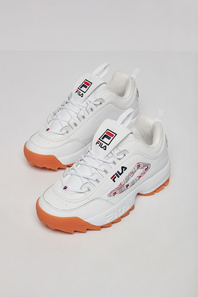 Fila Disruptor 2 Haze Sneakers Wht/Fnvy/Fred | JTHO29168