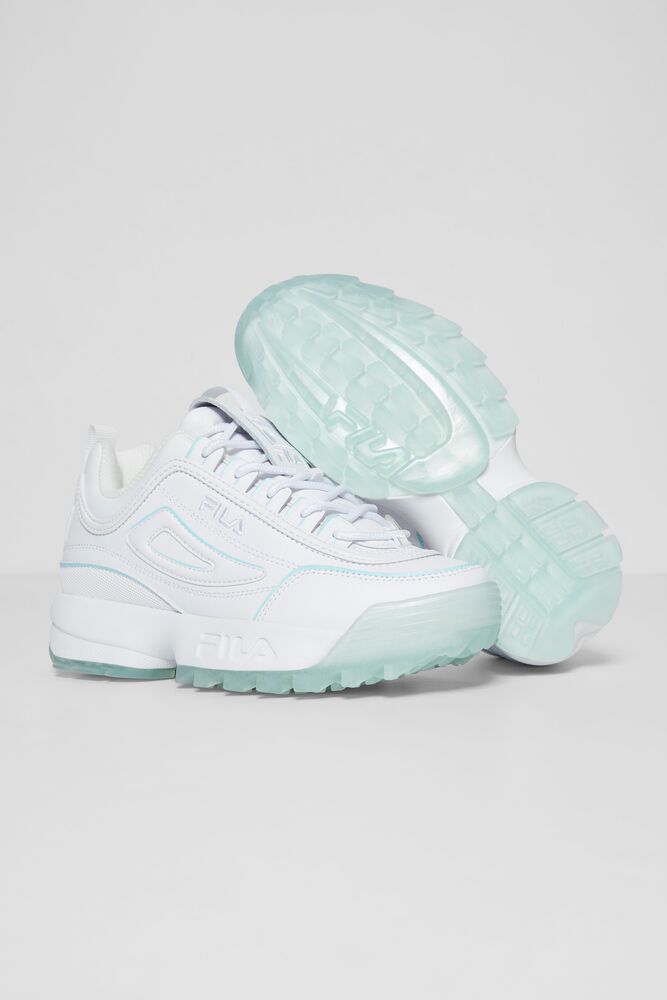 Fila Disruptor 2 Ice Sneakers Wht/Wht/Arbl | CZQH42501