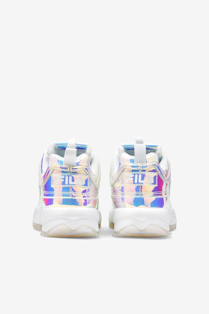 Fila Disruptor 2 Iridescent Sneakers Blancas | EFOZ27593