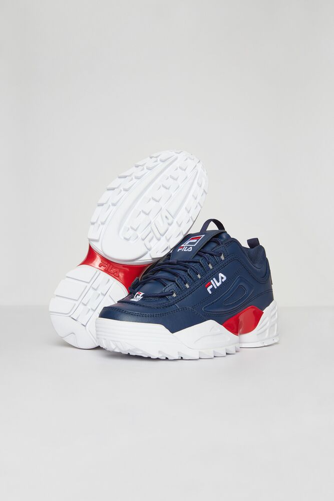 Fila Disruptor 2 Lab Sneakers Azul Marino Blancas Rojas | GULX82514