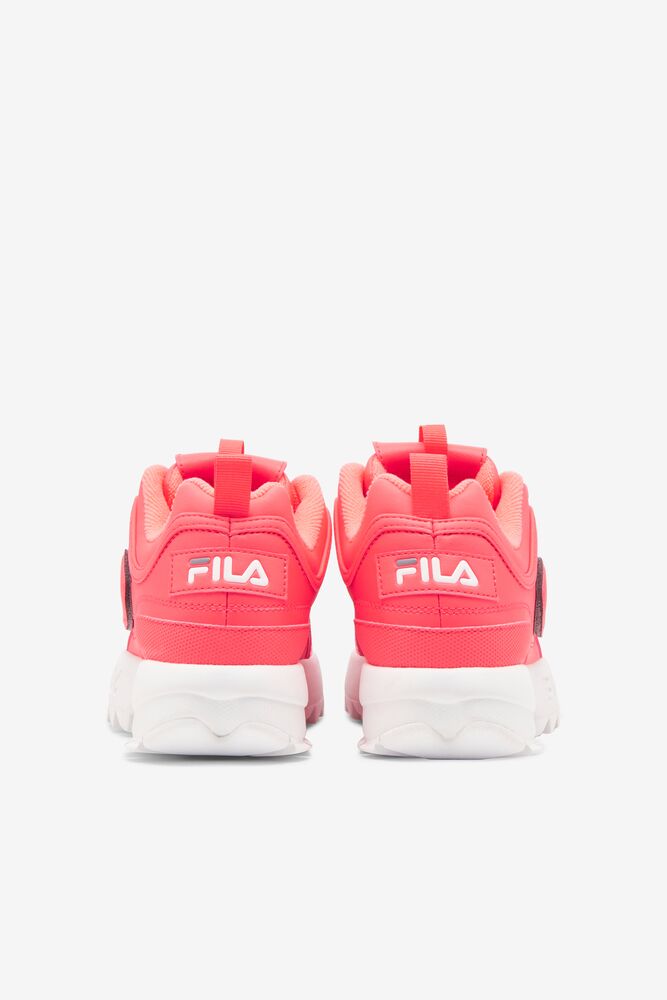 Fila Disruptor 2 Logo Reveal Sneakers Dpnk/Wht/Csrk | FTKU39175