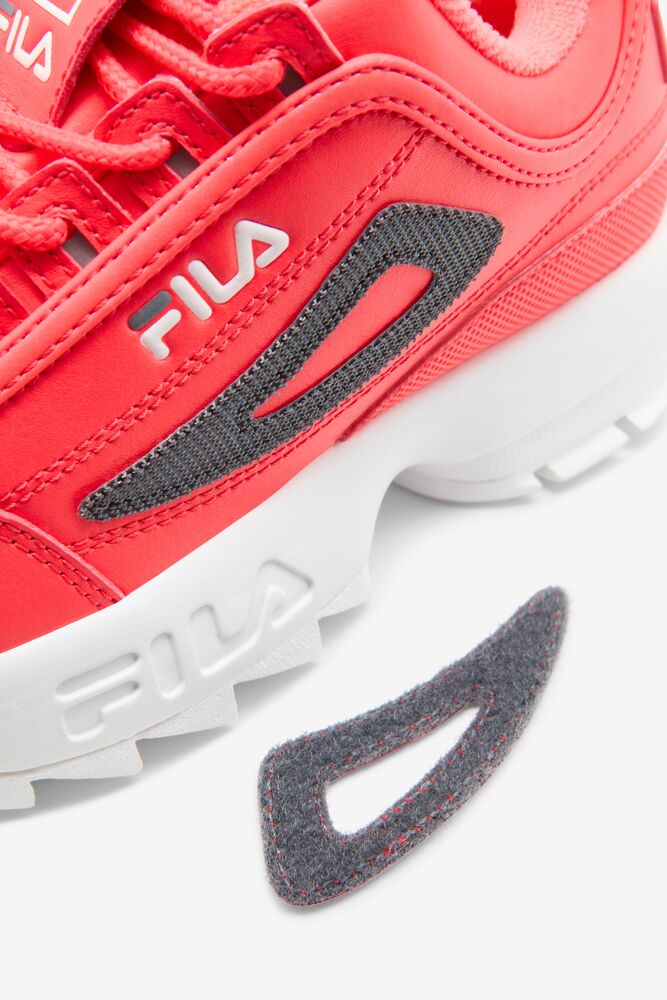 Fila Disruptor 2 Logo Reveal Sneakers Dpnk/Wht/Csrk | FTKU39175