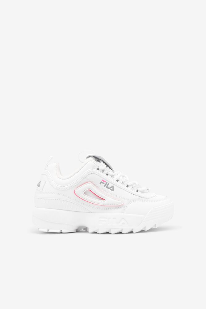 Fila Disruptor 2 Logo Reveal Sneakers Wht/Monu/Kopk | KTEW70156