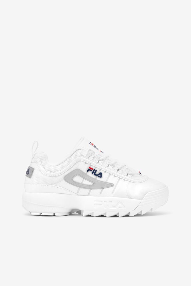 Fila Disruptor 2 Monomesh Chunky Sneakers Wht/Fnvy/Fred | JYLK05729