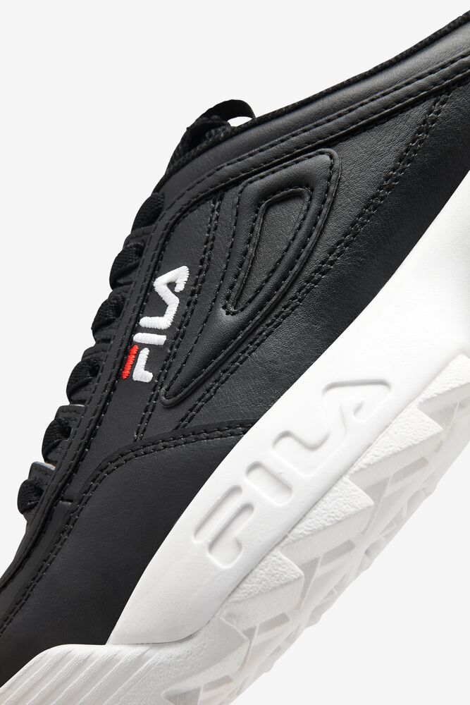 Fila Disruptor 2 Mule Sneakers Negras Blancas Rojas | ZBPW28704