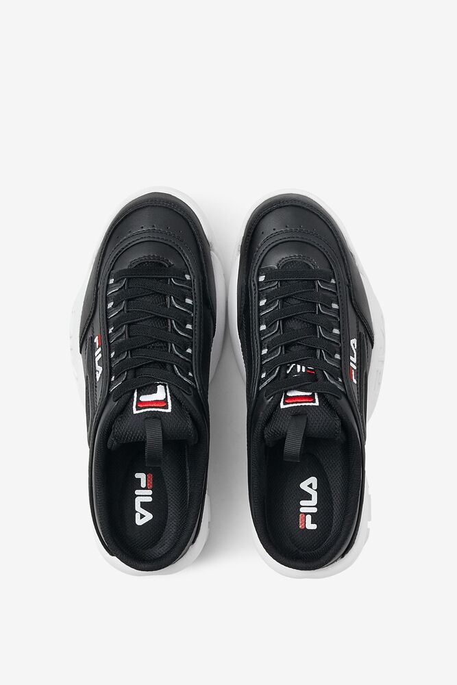 Fila Disruptor 2 Mule Sneakers Negras Blancas Rojas | ZBPW28704