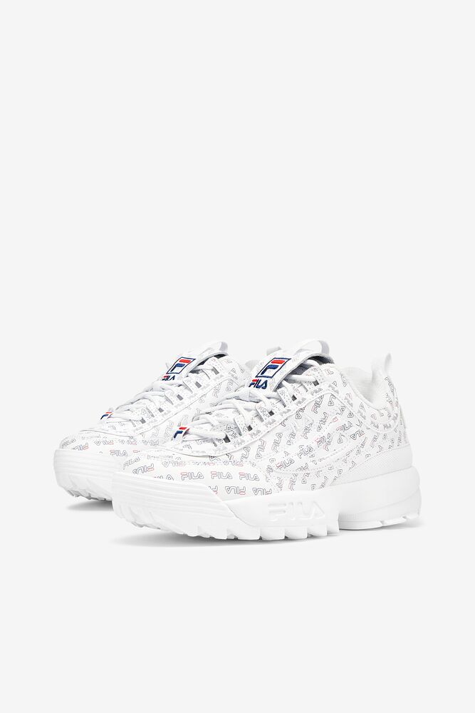 Fila Disruptor 2 Multi Sneakers Wht/Fnvy/Fred | MAYH52071