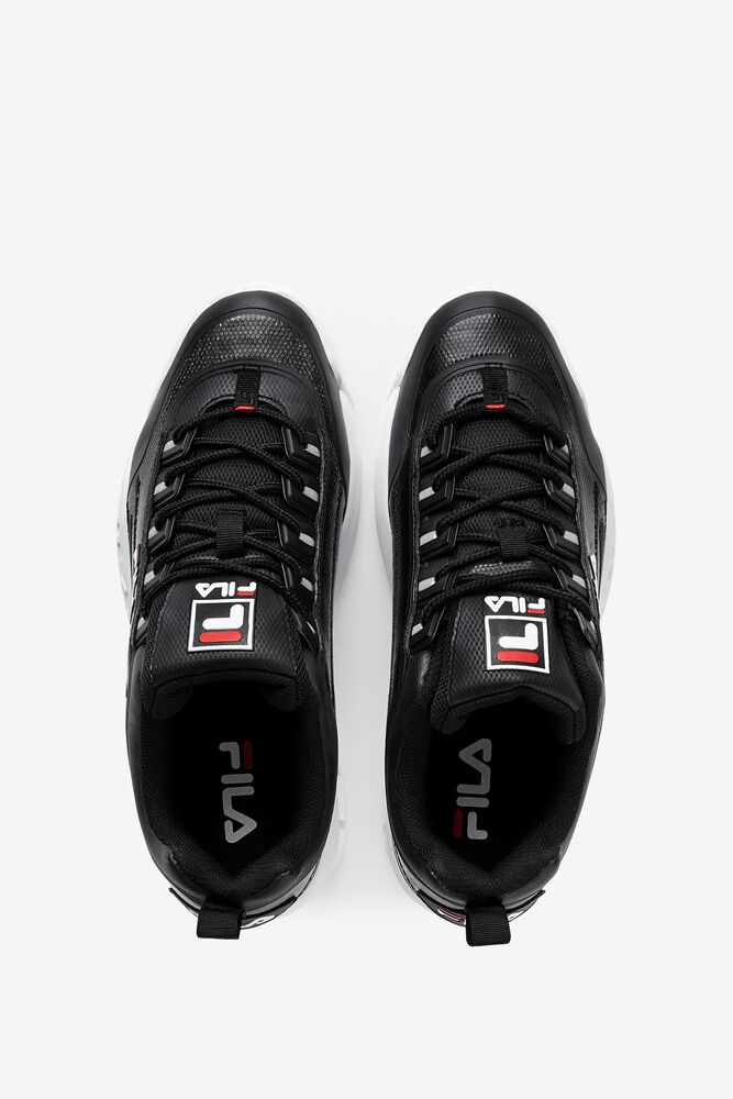 Fila Disruptor 2 No-sew Sneakers Blk/Fred/Wht | ECOX90168