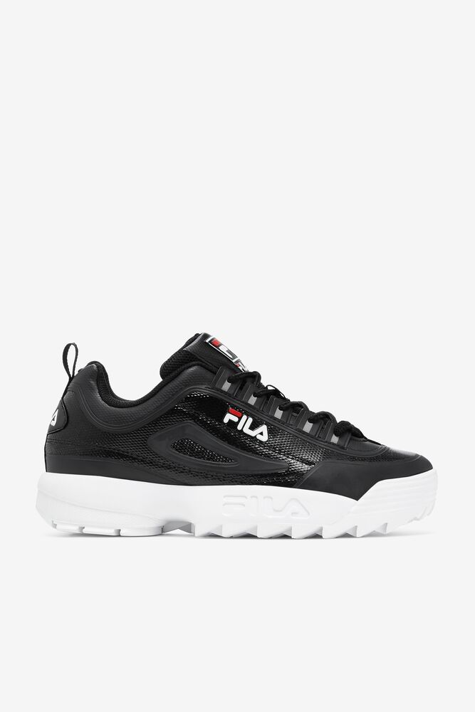 Fila Disruptor 2 No-sew Sneakers Blk/Fred/Wht | ECOX90168