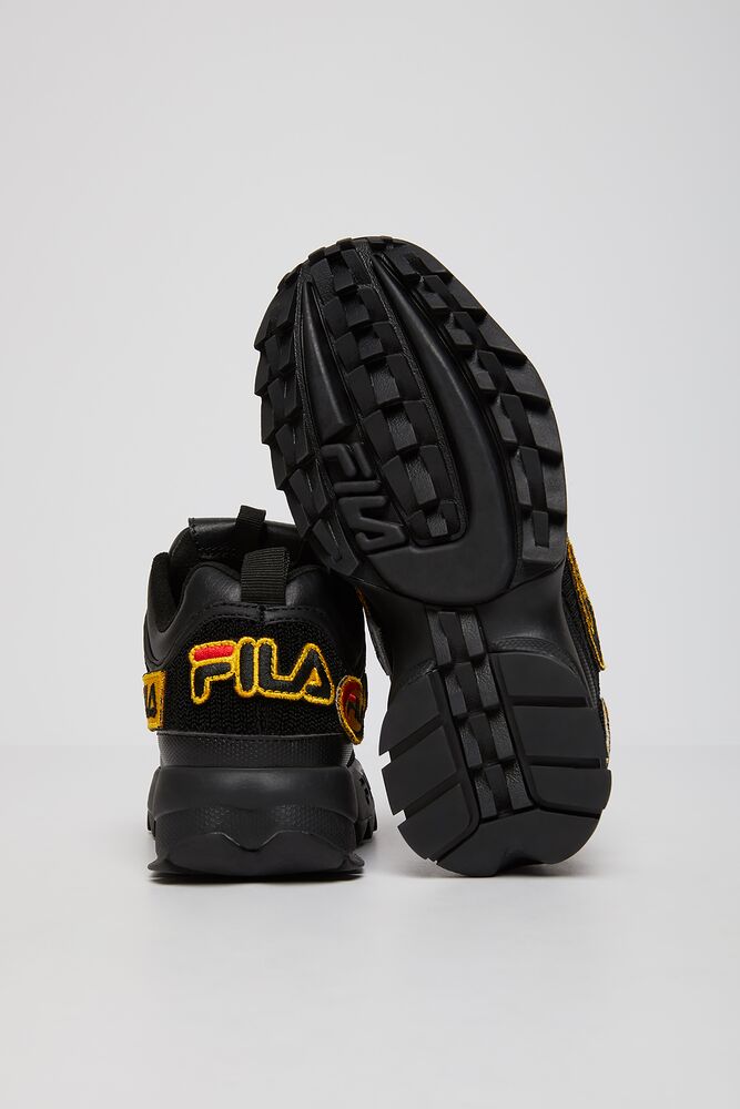 Fila Disruptor 2 Patches Sneakers Blk/Blk/Blk | HSEM42798