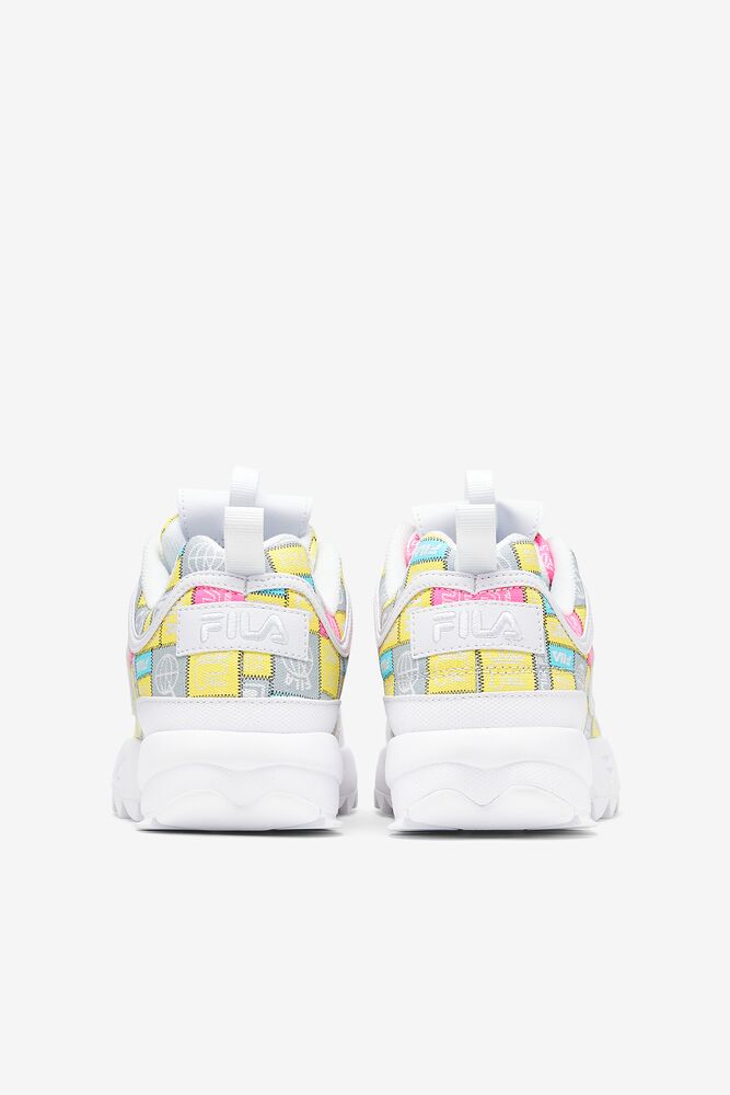 Fila Disruptor 2 Patchwork Sneakers Blancas | XBWY53108