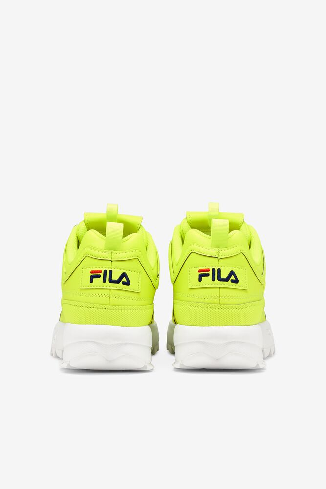 Fila Disruptor 2 Premium Neon Sneakers Amarillo Azul Marino Rojas | WAVN62910