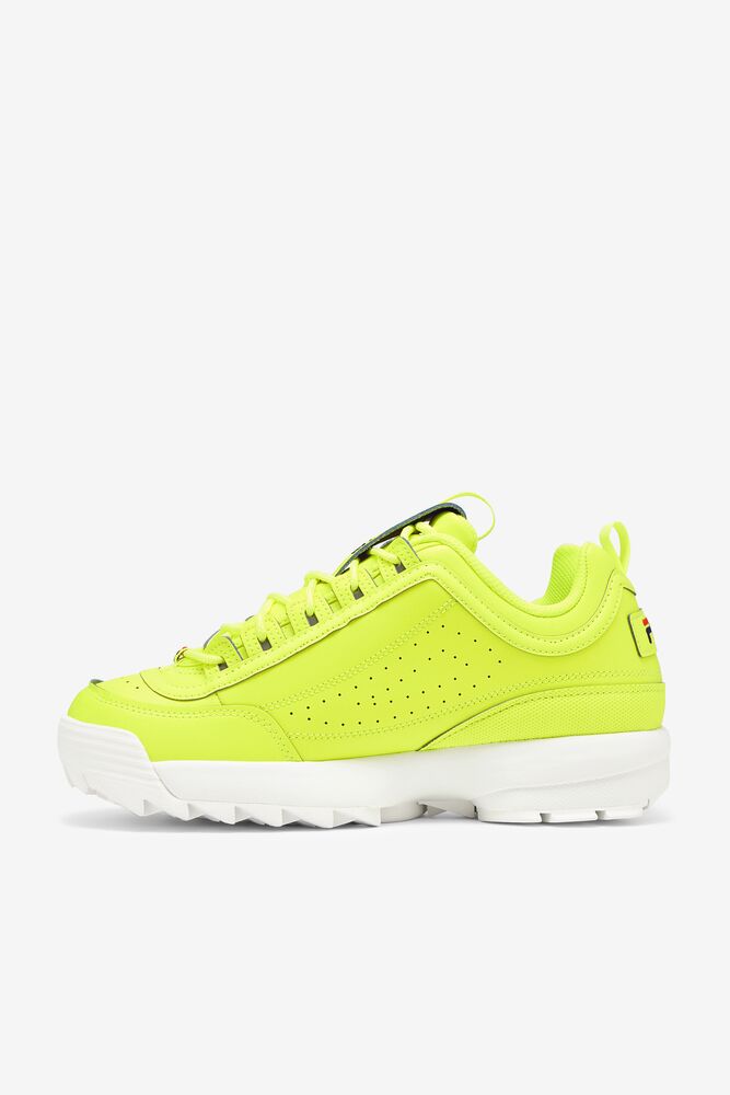 Fila Disruptor 2 Premium Neon Sneakers Amarillo Azul Marino Rojas | WAVN62910