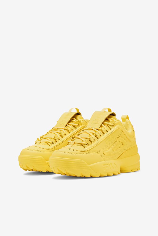 Fila Disruptor 2 Premium Sneakers 700 Goldfinch / Goldfinch / Goldfinch | LGQI08173