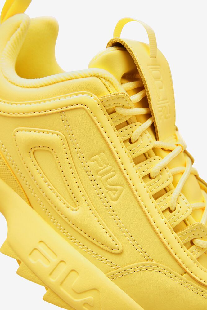 Fila Disruptor 2 Premium Sneakers 700 Goldfinch / Goldfinch / Goldfinch | HXND62851