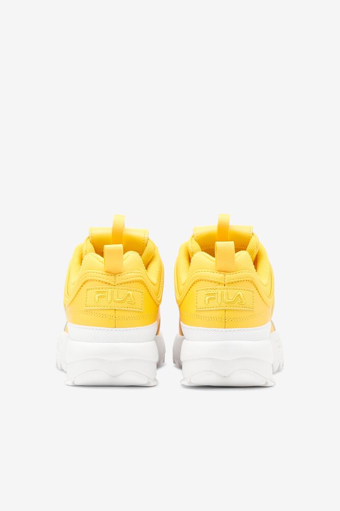 Fila Disruptor 2 Premium Sneakers Amarillo Amarillo Blancas | FNEQ90271