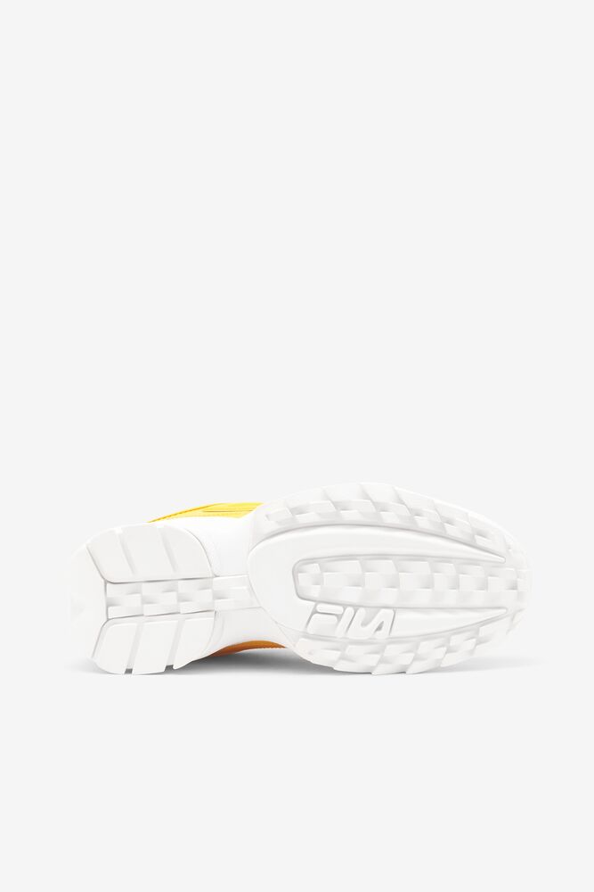 Fila Disruptor 2 Premium Sneakers Amarillo Amarillo Blancas | AWJM76521