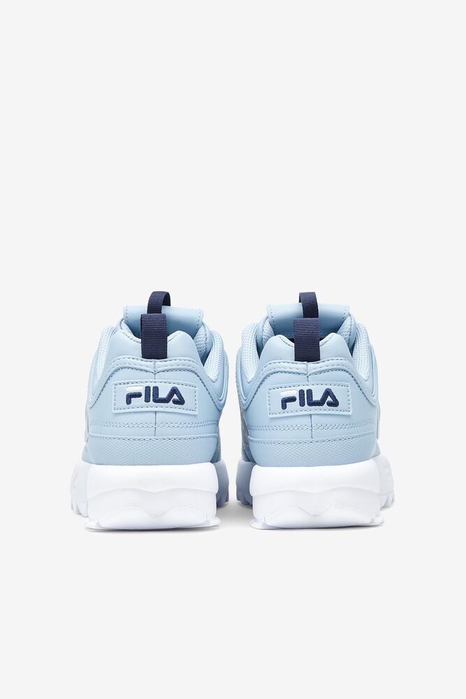 Fila Disruptor 2 Premium Sneakers Azules Blancas | YZUS42830