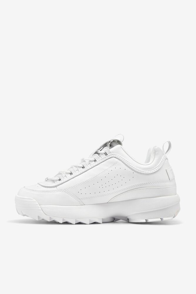 Fila Disruptor 2 Premium Sneakers Blancas Blancas Blancas | CEXQ26743