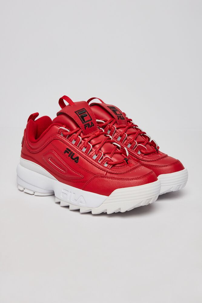 Fila Disruptor 2 Premium Sneakers Fred/Blk/Wht | UMWD23746