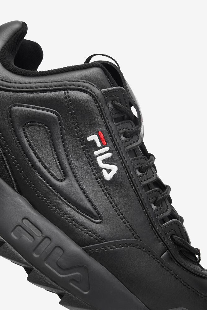 Fila Disruptor 2 Premium Sneakers Negras Blancas Negras | YAZX63102