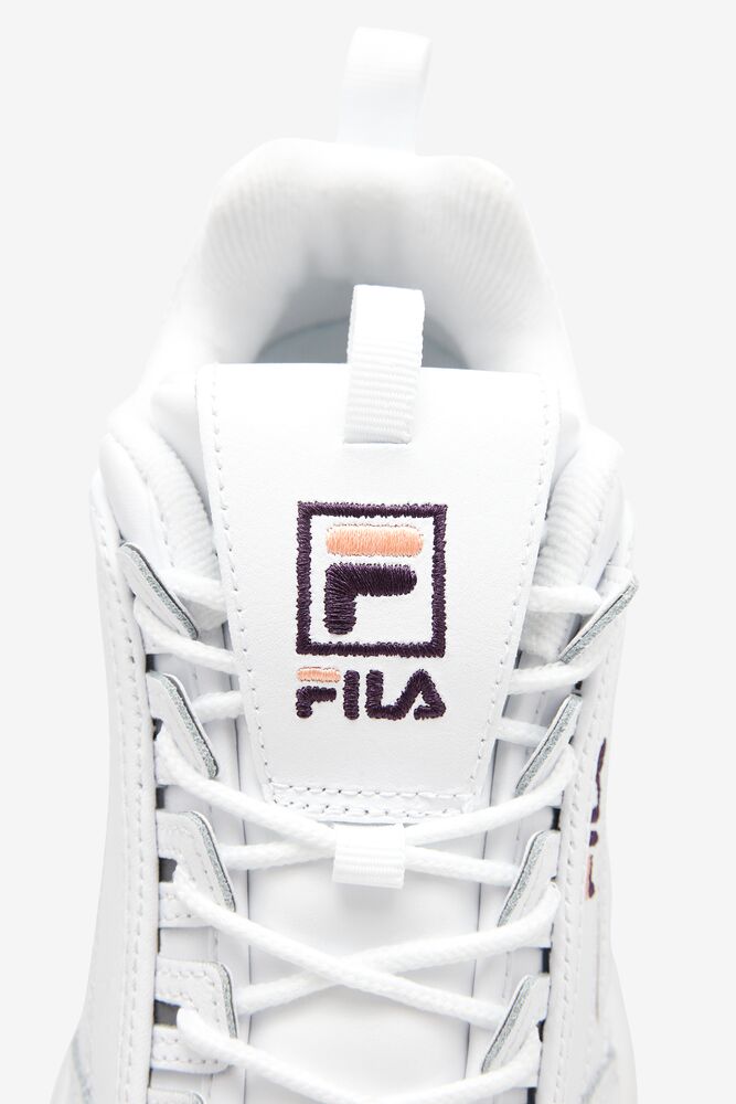 Fila Disruptor 2 Premium Sneakers Wht/Cado/Ggrp | PKIV45073