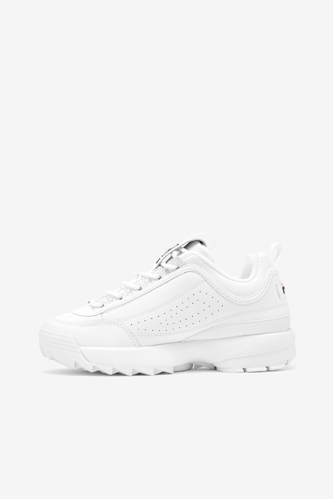 Fila Disruptor 2 Premium Sneakers Wht/Cado/Ggrp | PKIV45073