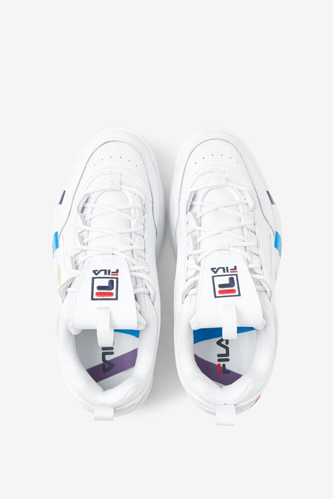 Fila Disruptor 2 Pride Sneakers Blancas Blancas | HOPQ29184