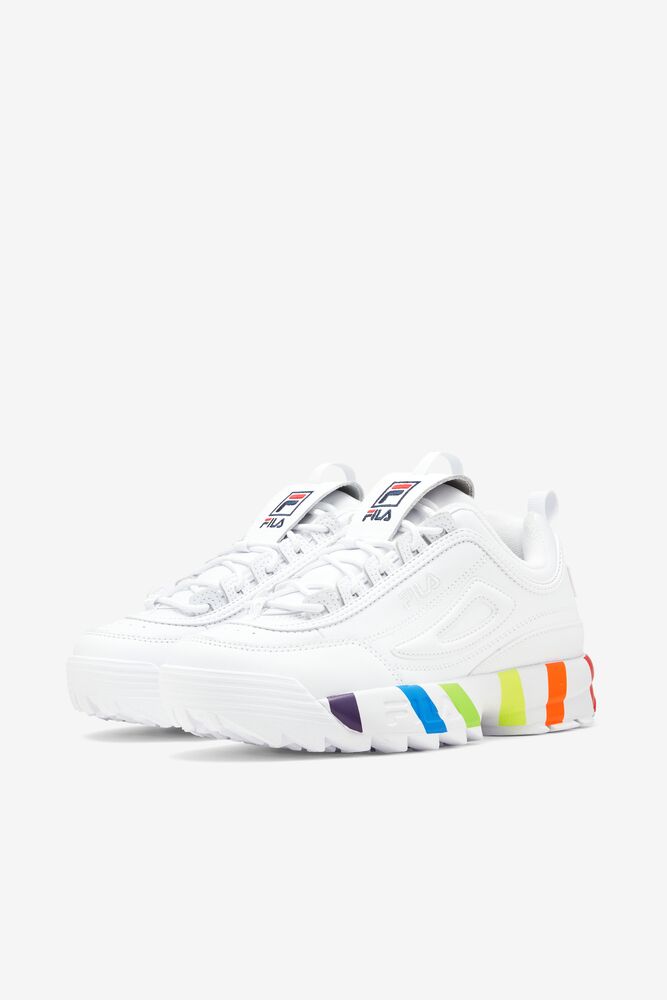 Fila Disruptor 2 Pride Sneakers Blancas Blancas | HOPQ29184