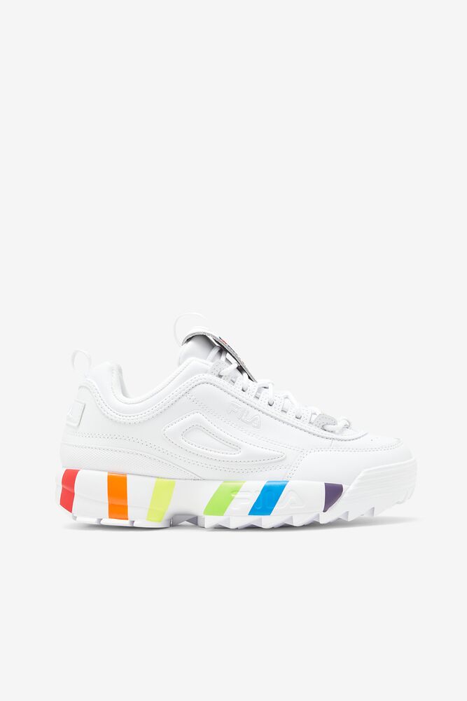 Fila Disruptor 2 Pride Sneakers Blancas Blancas | HOPQ29184