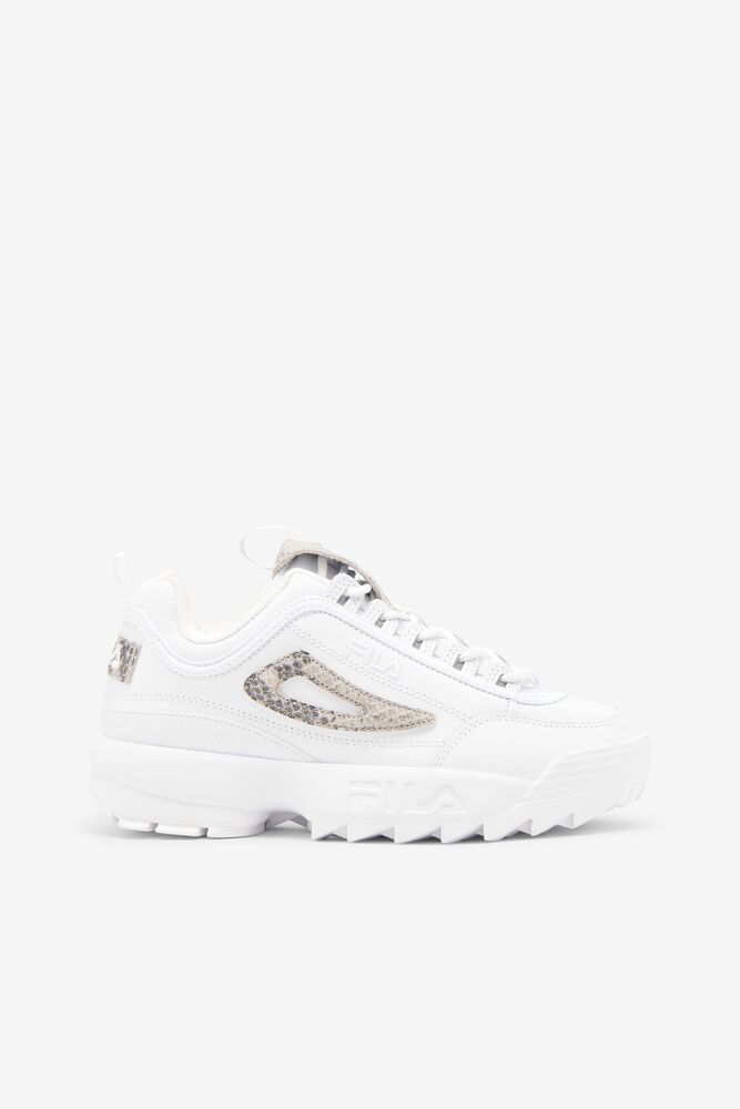 Fila Disruptor 2 Snake Sneakers Blancas Blancas | JNYA05269