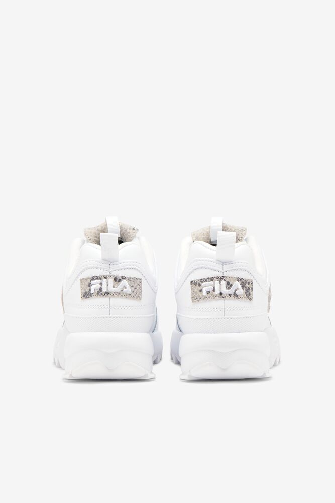 Fila Disruptor 2 Snake Sneakers Blancas Blancas | CAQW45987