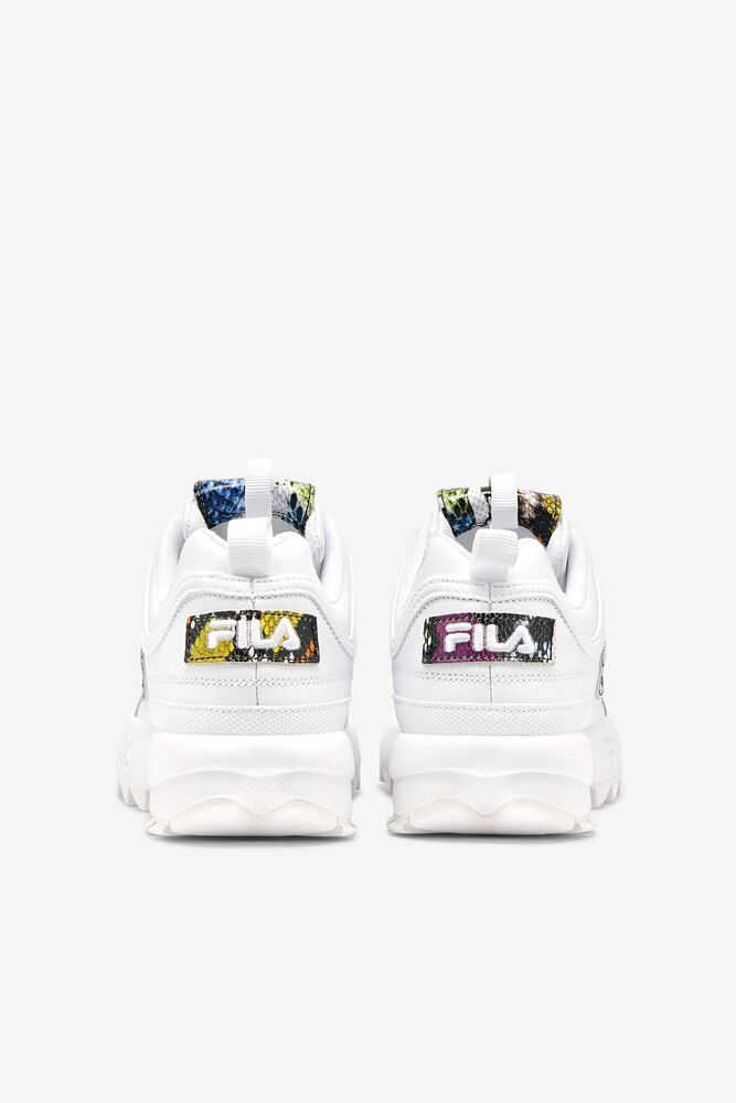 Fila Disruptor 2 Snake Sneakers Blancas Blancas | APCH58423