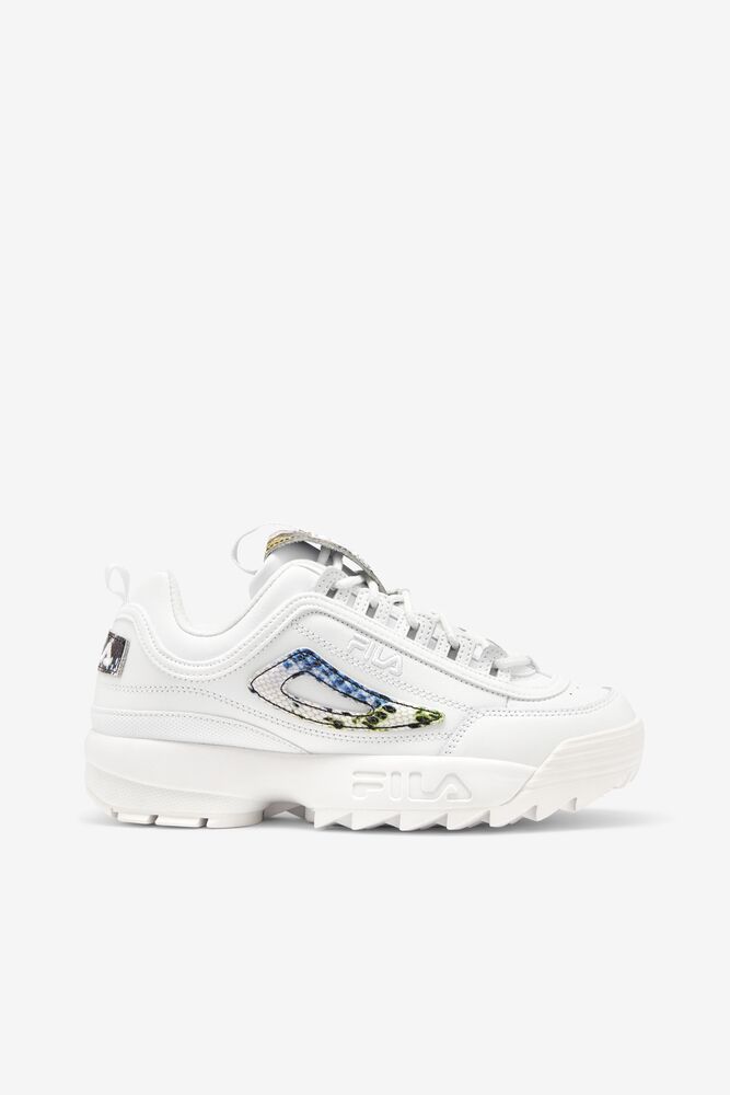 Fila Disruptor 2 Snake Sneakers Blancas Blancas | APCH58423