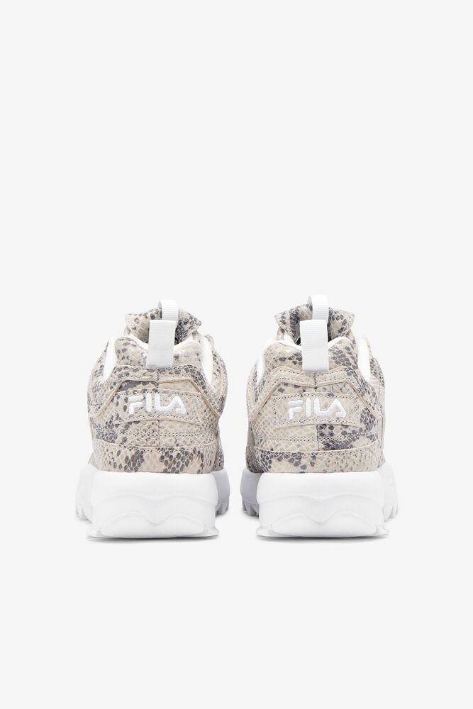 Fila Disruptor 2 Snake Sneakers Blancas Blancas | OQWE21745