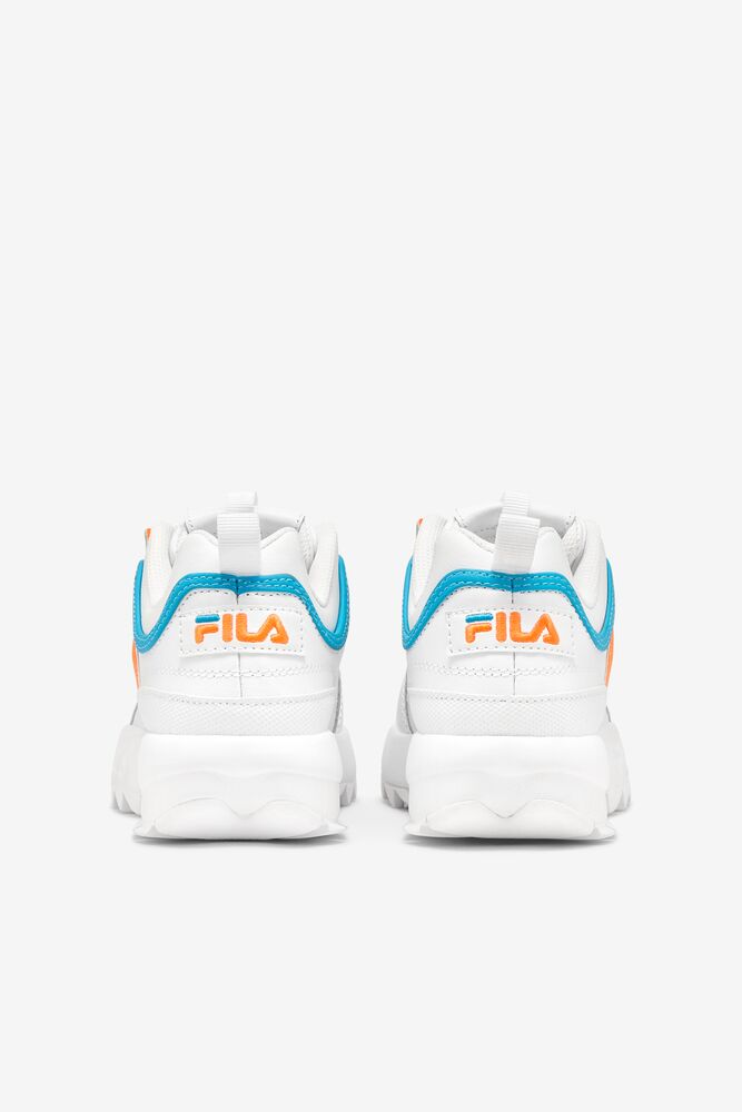 Fila Disruptor 2 Sneakers Blancas Azules Naranjas | QSRK49521