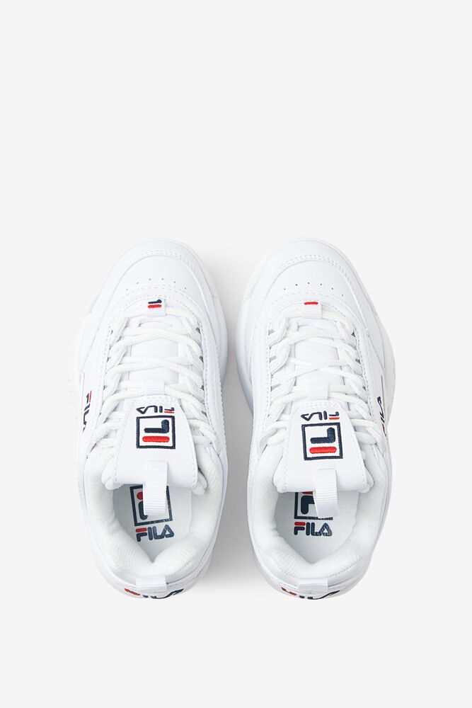 Fila Disruptor 2 Sneakers Blancas Rojas | OTIG74956