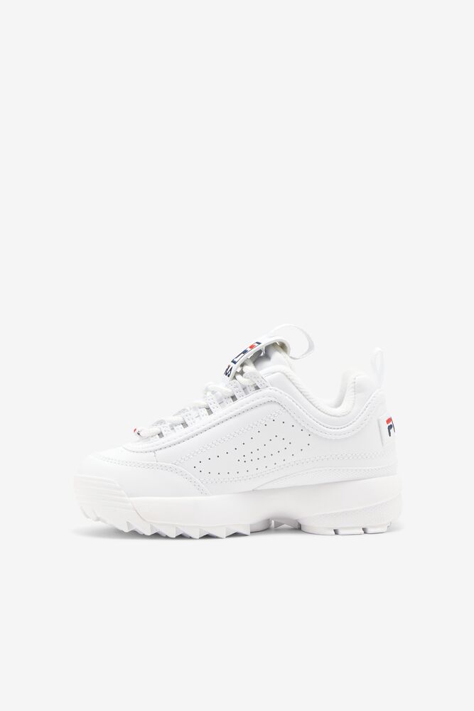 Fila Disruptor 2 Sneakers Blancas Rojas | OTIG74956