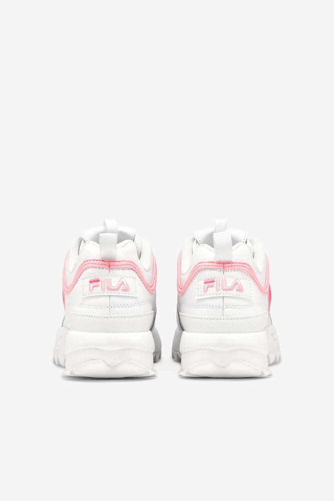 Fila Disruptor 2 Sneakers Blancas Rosas | QGJF90142